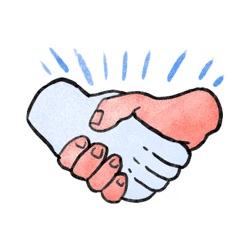 DNA Marketing Agency - Trust and collaboration icon for client-agency partnerships